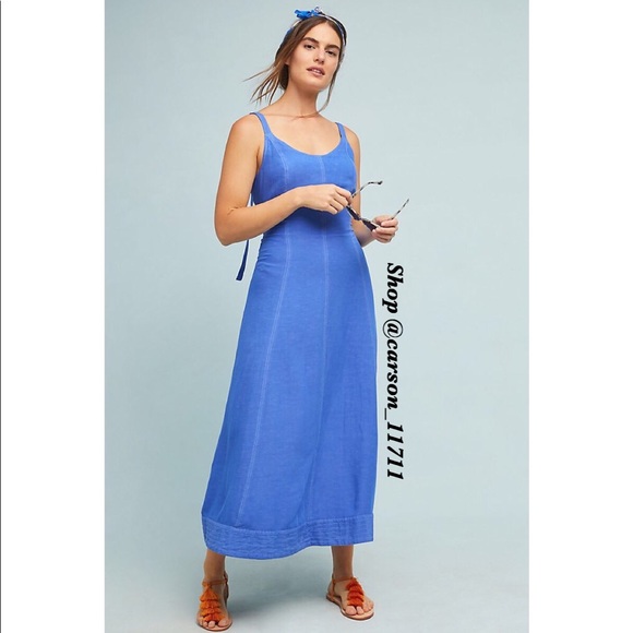 NWT Anthropologie Elseby Lace Up Dress XS - Picture 3 of 4